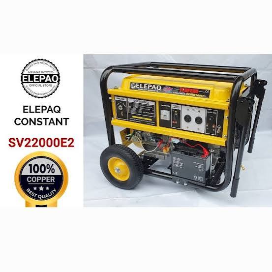 ELEPAQ GENERATOR 20000/22000  FULL COPPER COIL